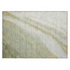 Piper Looms Chantille Swirls ACN2036 Sage Machine Washable Area Rug Scatter Main Image