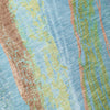 Piper Looms Chantille Swirls ACN2037 Blue Machine Washable Area Rug Swatch Image