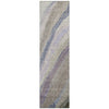 Piper Looms Chantille Swirls ACN2037 Mocha Machine Washable Area Rug Runner Main Image