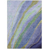 Piper Looms Chantille Swirls ACN2037 Purple Machine Washable Area Rug main image