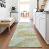 Piper Looms Chantille Abstract ACN2039 Beige Machine Washable Area Rug Runner Lifestyle Image Feature