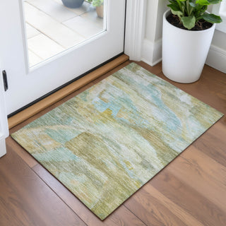 Piper Looms Chantille Abstract ACN2039 Beige Machine Washable Area Rug Scatter Lifestyle Image Feature
