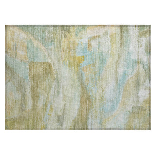 Piper Looms Chantille Abstract ACN2039 Beige Machine Washable Area Rug Scatter Main Image
