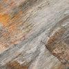 Piper Looms Chantille Abstract ACN2039 Brown Machine Washable Area Rug Swatch Image