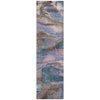 Piper Looms Chantille Abstract ACN2040 Mocha Machine Washable Area Rug Runner Main Image