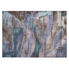 Piper Looms Chantille Abstract ACN2040 Mocha Machine Washable Area Rug Scatter Main Image