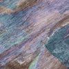 Piper Looms Chantille Abstract ACN2040 Mocha Machine Washable Area Rug Swatch Image