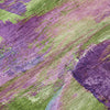 Piper Looms Chantille Abstract ACN2040 Purple Machine Washable Area Rug Swatch Image