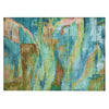 Piper Looms Chantille Abstract ACN2040 Teal Machine Washable Area Rug Scatter Main Image