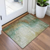 Piper Looms Chantille Abstract ACN2041 Aloe Machine Washable Area Rug Scatter Lifestyle Image Feature