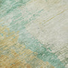 Piper Looms Chantille Abstract ACN2041 Aloe Machine Washable Area Rug Swatch Image