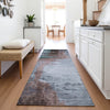 Piper Looms Chantille Abstract ACN2041 Blue Machine Washable Area Rug Runner Lifestyle Image Feature