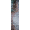 Piper Looms Chantille Abstract ACN2041 Blue Machine Washable Area Rug Runner Main Image
