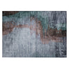 Piper Looms Chantille Abstract ACN2041 Blue Machine Washable Area Rug Scatter Main Image