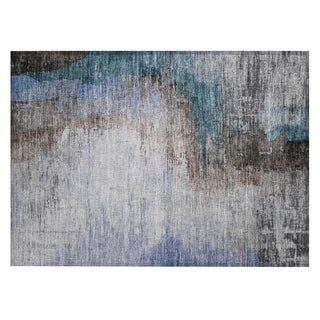 Piper Looms Chantille Abstract ACN2041 Brown Machine Washable Area Rug Scatter Main Image