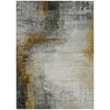 Piper Looms Chantille Abstract ACN2041 Chocolate Machine Washable Area Rug main image