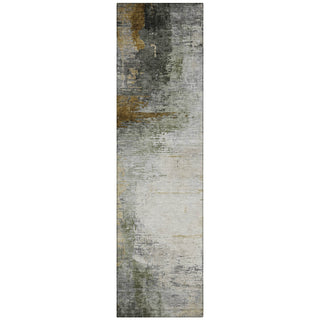 Piper Looms Chantille Abstract ACN2041 Chocolate Machine Washable Area Rug Runner Main Image