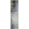 Piper Looms Chantille Abstract ACN2041 Plum Machine Washable Area Rug Runner Main Image