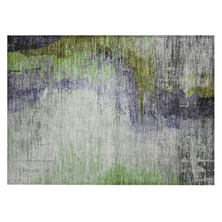 Piper Looms Chantille Abstract ACN2041 Plum Machine Washable Area Rug Scatter Main Image