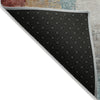 Piper Looms Chantille Abstract ACN2041 Teal Machine Washable Area Rug Backing Image