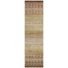 Piper Looms Chantille Geometric ACN2042 Beige Machine Washable Area Rug Runner Main Image