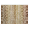 Piper Looms Chantille Geometric ACN2042 Beige Machine Washable Area Rug Scatter Main Image