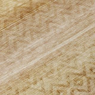 Piper Looms Chantille Geometric ACN2042 Beige Machine Washable Area Rug Swatch Image