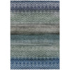 Piper Looms Chantille Geometric ACN2042 Blue Machine Washable Area Rug main image