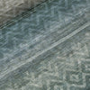 Piper Looms Chantille Geometric ACN2042 Blue Machine Washable Area Rug Swatch Image