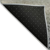 Piper Looms Chantille Geometric ACN2042 Gray Machine Washable Area Rug Backing Image