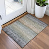 Piper Looms Chantille Geometric ACN2042 Gray Machine Washable Area Rug Scatter Lifestyle Image Feature