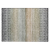 Piper Looms Chantille Geometric ACN2042 Gray Machine Washable Area Rug Scatter Main Image