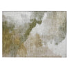 Piper Looms Chantille Abstract ACN2043 Green Machine Washable Area Rug Scatter Main Image