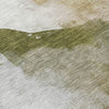 Piper Looms Chantille Abstract ACN2043 Green Machine Washable Area Rug Swatch Image