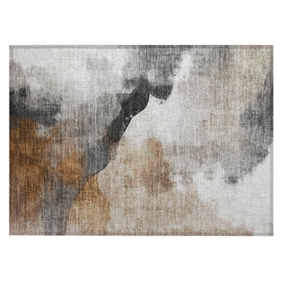 Piper Looms Chantille Abstract ACN2043 Paprika Machine Washable Area Rug Scatter Main Image