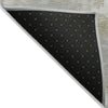 Piper Looms Chantille Abstract ACN2044 Linen Machine Washable Area Rug Backing Image