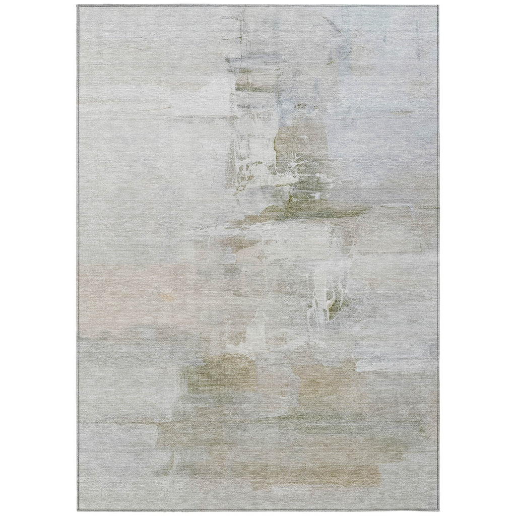 Piper Looms Chantille Abstract ACN2044 Linen Machine Washable Area Rug main image