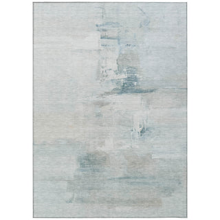 Piper Looms Chantille Abstract ACN2044 Sky Machine Washable Area Rug main image