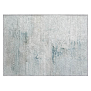 Piper Looms Chantille Abstract ACN2044 Sky Machine Washable Area Rug Scatter Main Image
