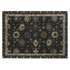 Piper Looms Chantille Global ACN2045 Black Machine Washable Area Rug Scatter Main Image
