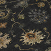 Piper Looms Chantille Global ACN2045 Black Machine Washable Area Rug Swatch Image