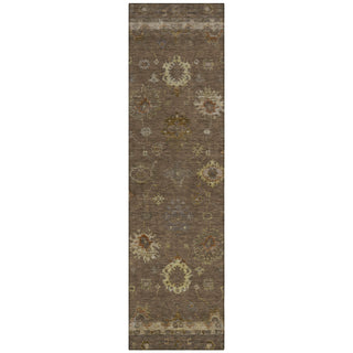 Piper Looms Chantille Global ACN2045 Chocolate Machine Washable Area Rug Runner Main Image