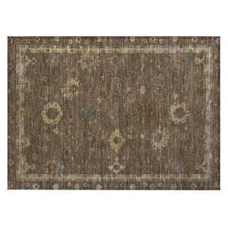 Piper Looms Chantille Global ACN2045 Chocolate Machine Washable Area Rug Scatter Main Image