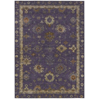 Piper Looms Chantille Global ACN2045 Eggplant Machine Washable Area Rug main image