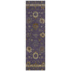 Piper Looms Chantille Global ACN2045 Eggplant Machine Washable Area Rug Runner Main Image