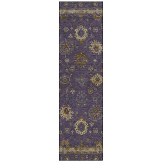 Piper Looms Chantille Global ACN2045 Eggplant Machine Washable Area Rug Runner Main Image