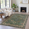 Piper Looms Chantille Global ACN2045 Fern Machine Washable Area Rug Lifestyle Image Feature