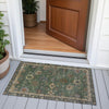 Piper Looms Chantille Global ACN2045 Fern Machine Washable Area Rug Scatter Outdoor Lifestyle Image Feature