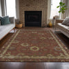 Piper Looms Chantille Global ACN2045 Paprika Machine Washable Area Rug Lifestyle Image Feature