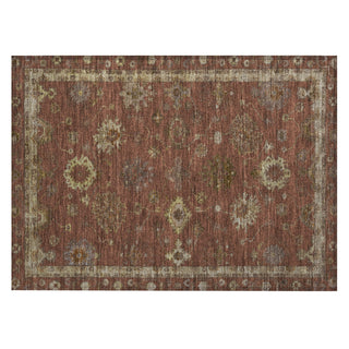Piper Looms Chantille Global ACN2045 Paprika Machine Washable Area Rug Scatter Main Image